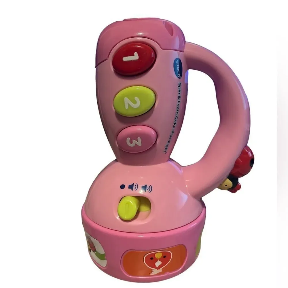 VTECH Spin and Learn Color Number Flashlight